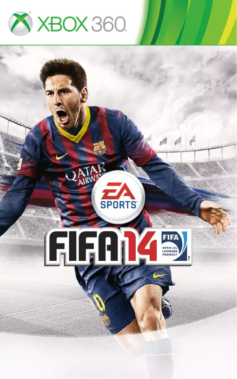 Page 1 de la notice Manuel utilisateur Microsoft FIFA 14 (Xbox 360)