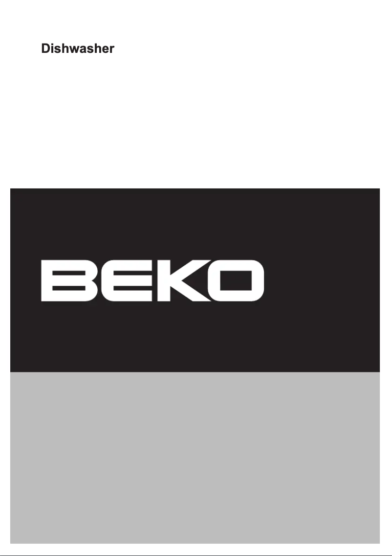 Page n°1 - Manuel utilisateur Beko DIS 5831