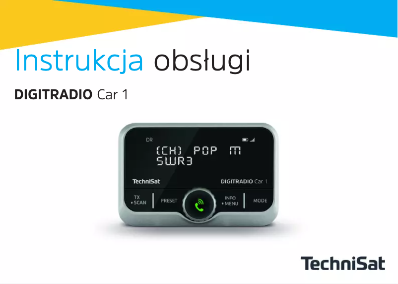 Página 1 del manual Manual de usuario TechniSat DIGITRADIO Car 1