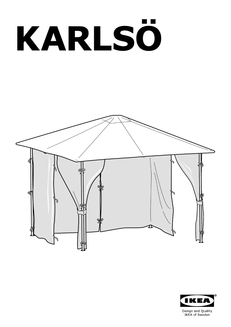 Página 1 del manual Instrucciones / montaje Ikea Karlso