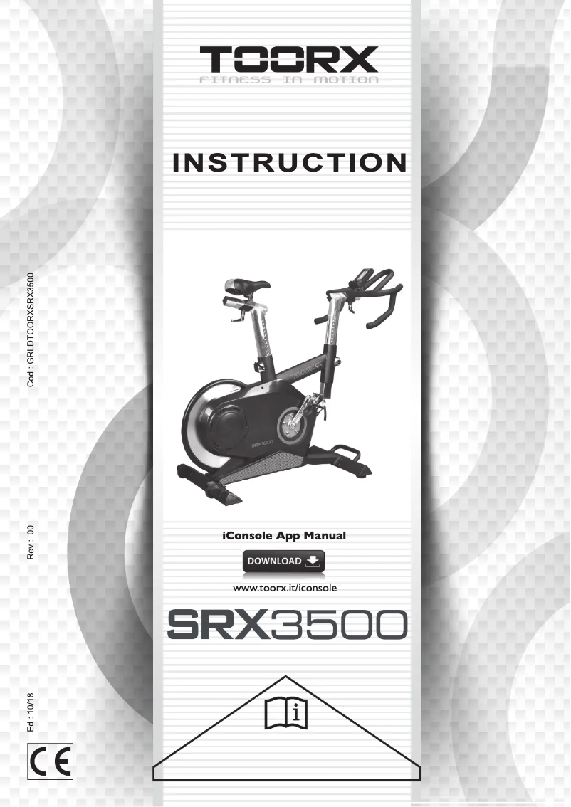 Image de la première page du manuel de l'appareil SRX-3500
