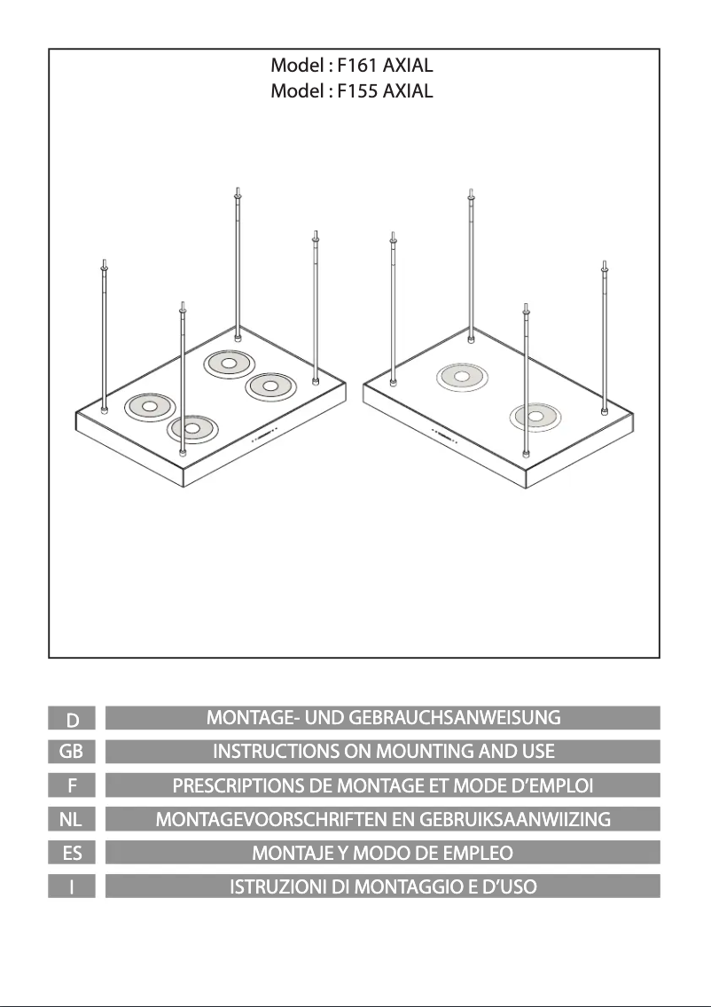 Page 1 de la notice Manuel utilisateur Airforce F161 Axial