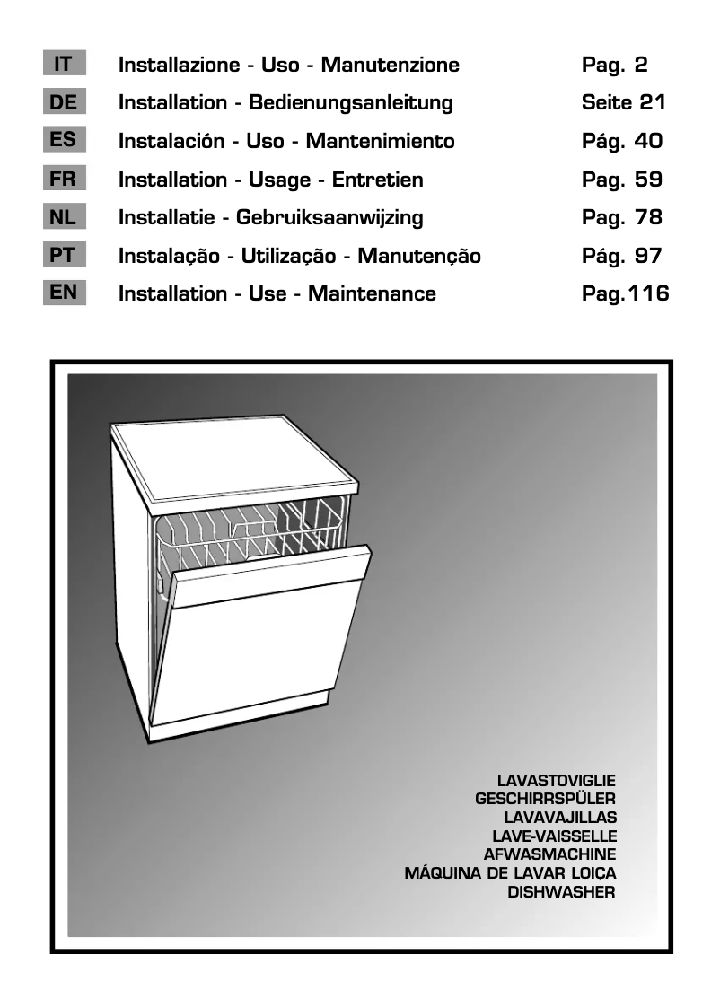 Page n°1 - Manuel utilisateur Hoover HDS 2DO62X