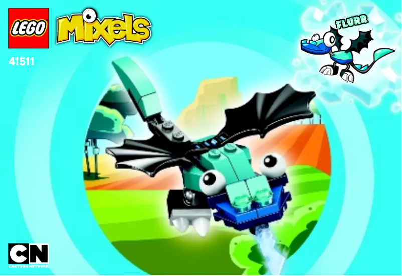 Page 1 de la notice Manuel utilisateur Lego Mixels 41511