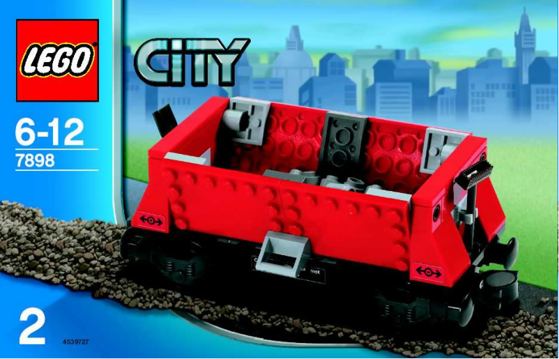 Page 1 de la notice Manuel utilisateur Lego Train