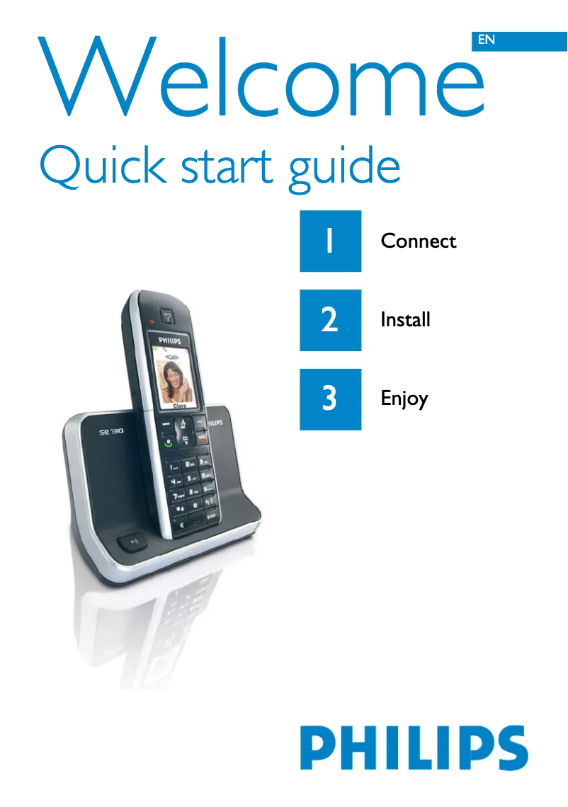 Imagen de la primera página del manual del dispositivo SE7301B