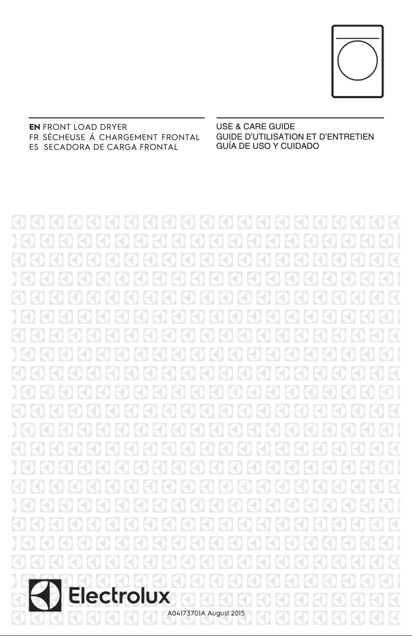 Image de la première page du manuel de l'appareil EFMG517S