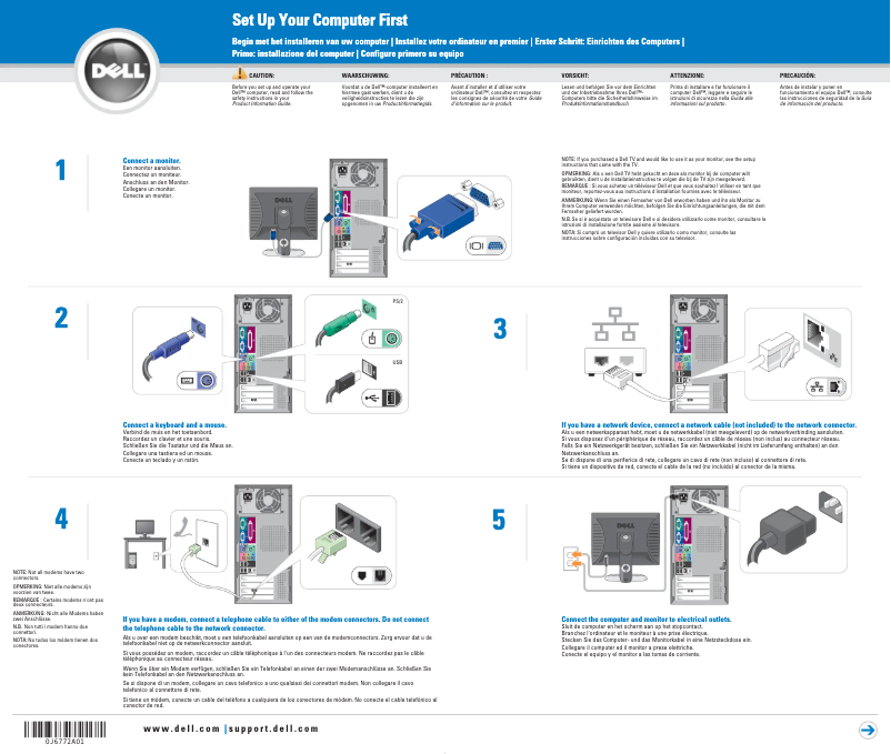 Image de la première page du manuel de l'appareil Dimension 1100 basic