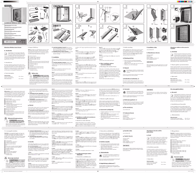 Image de la première page du manuel de l'appareil QA 267