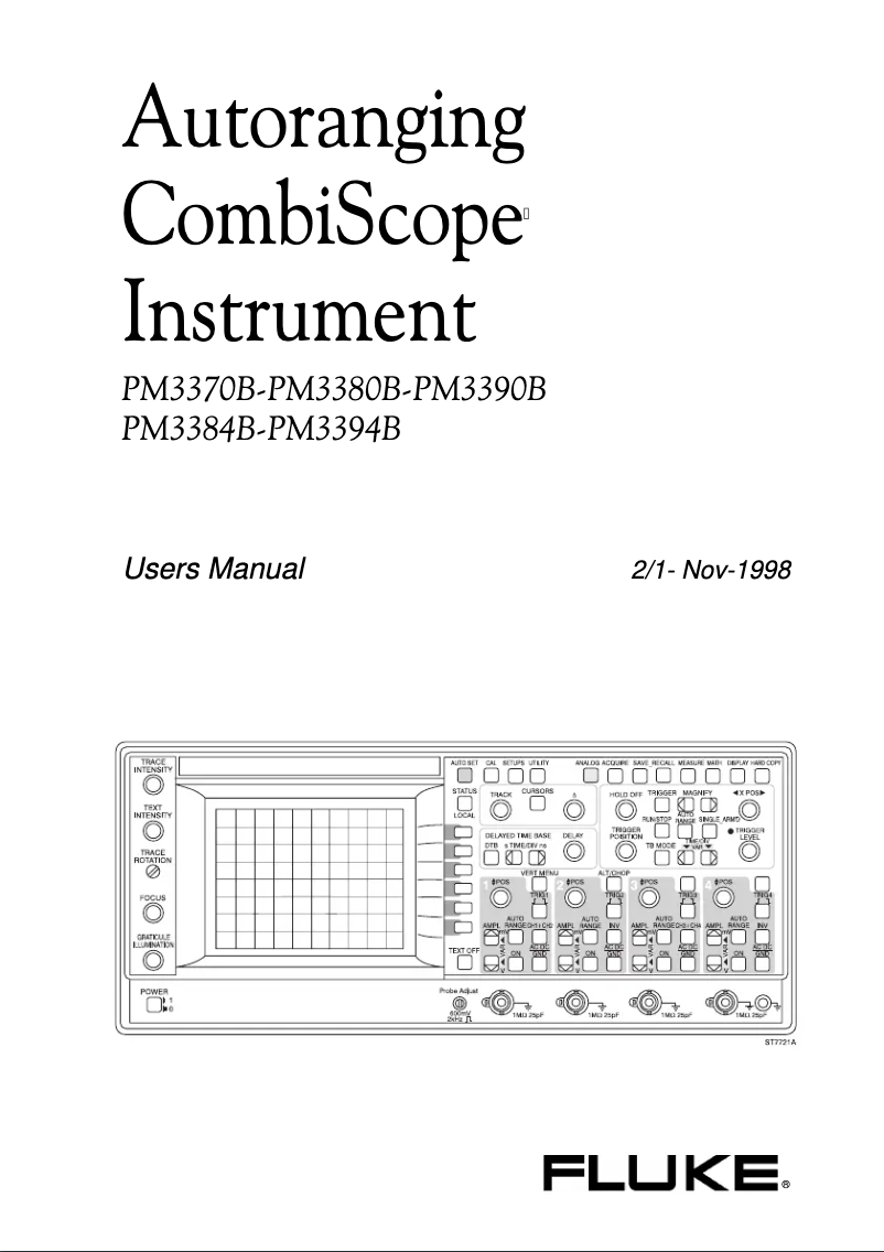 Image de la première page du manuel de l'appareil PM 8914
