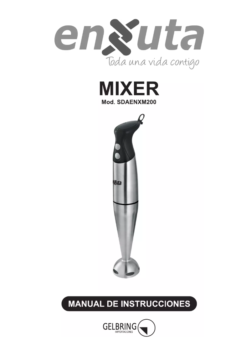 Page n°1 - Manuel utilisateur Enxuta SDAENXM200