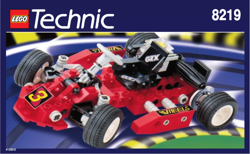 Page 1 de la notice Manuel utilisateur Lego Technic 8219