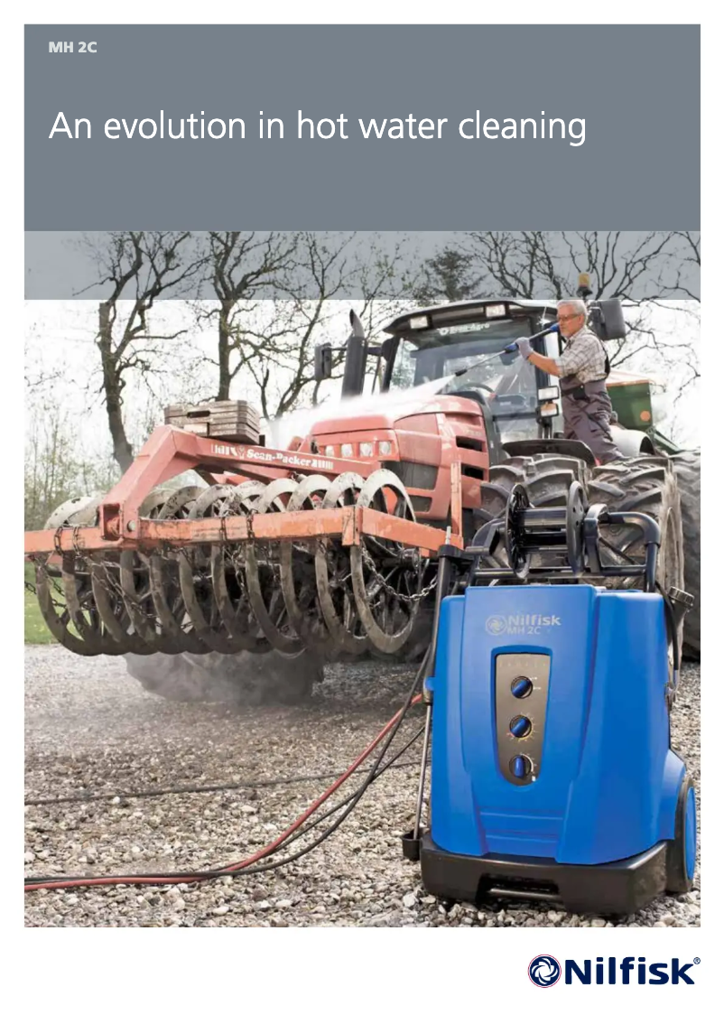 Página 1 del manual Folleto Nilfisk MH 2C
