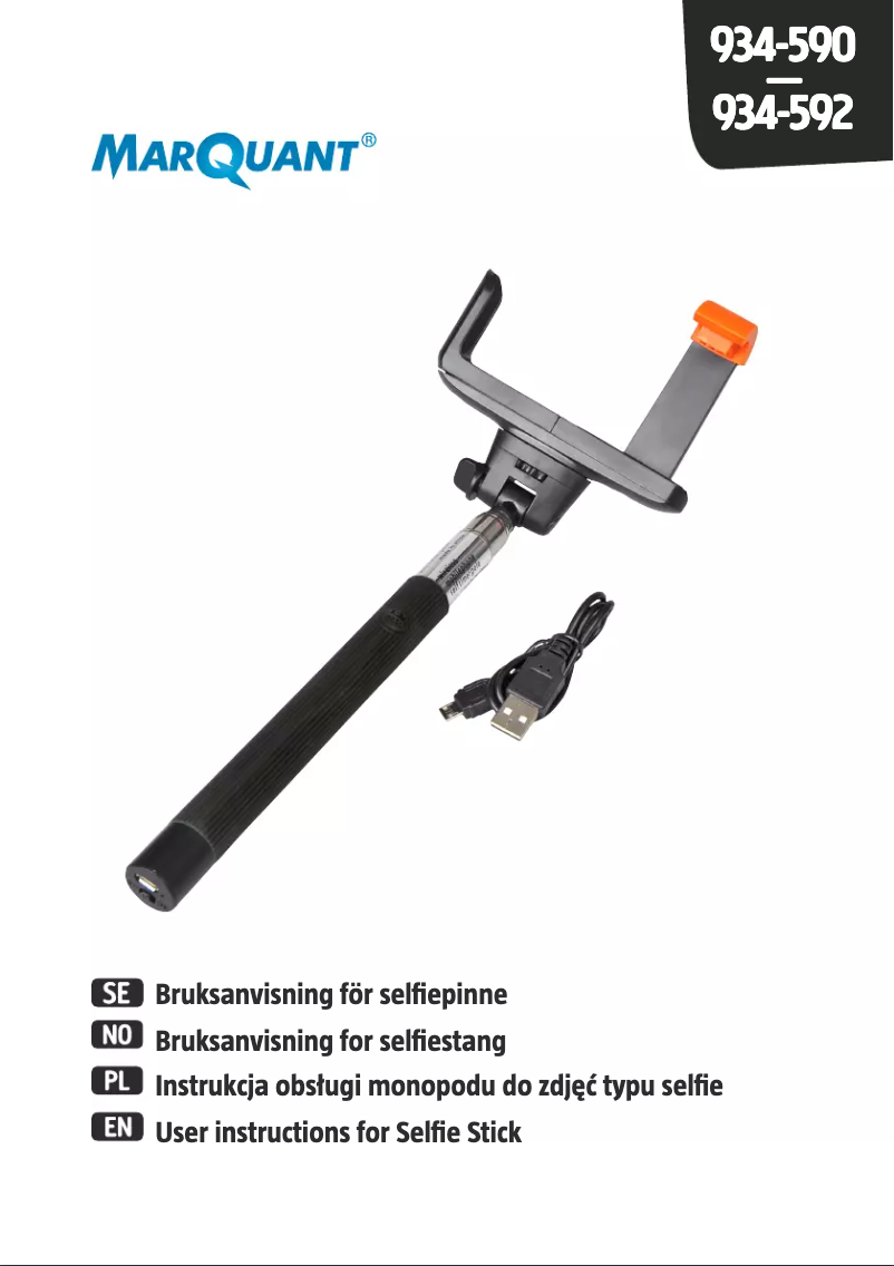 Página 1 del manual Manual de usuario Marquant 934-590