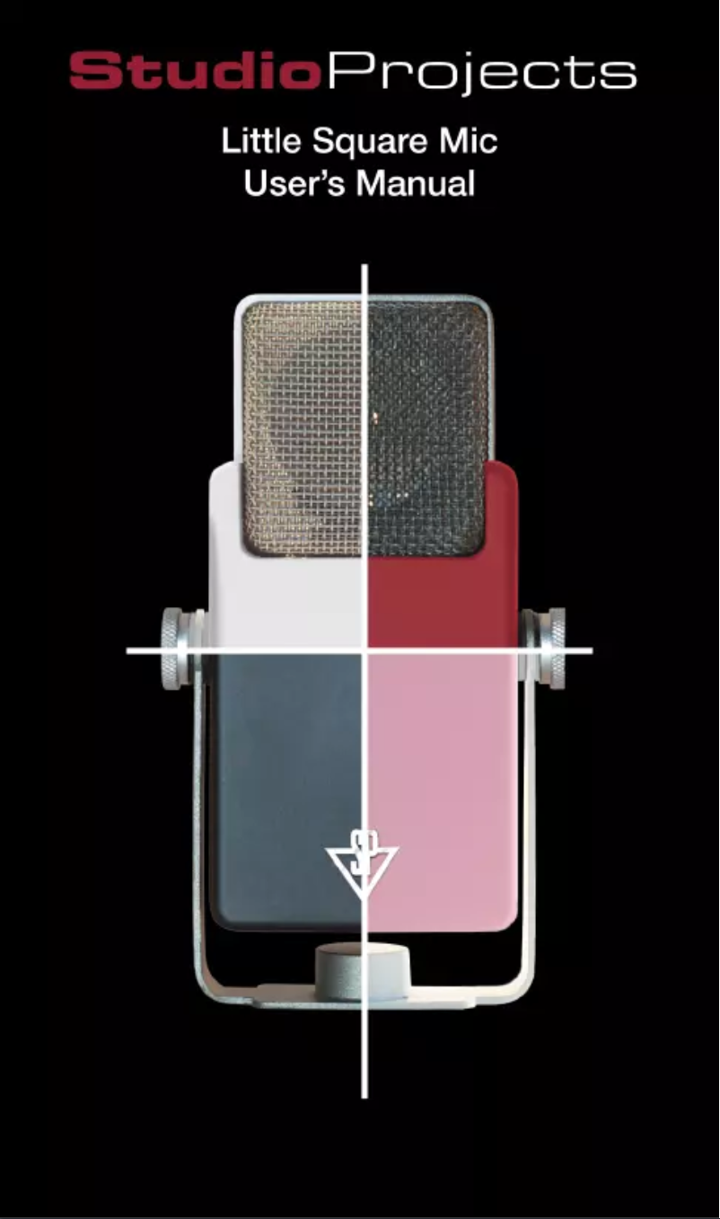 Página 1 del manual Manual de usuario Studio Projects LSM