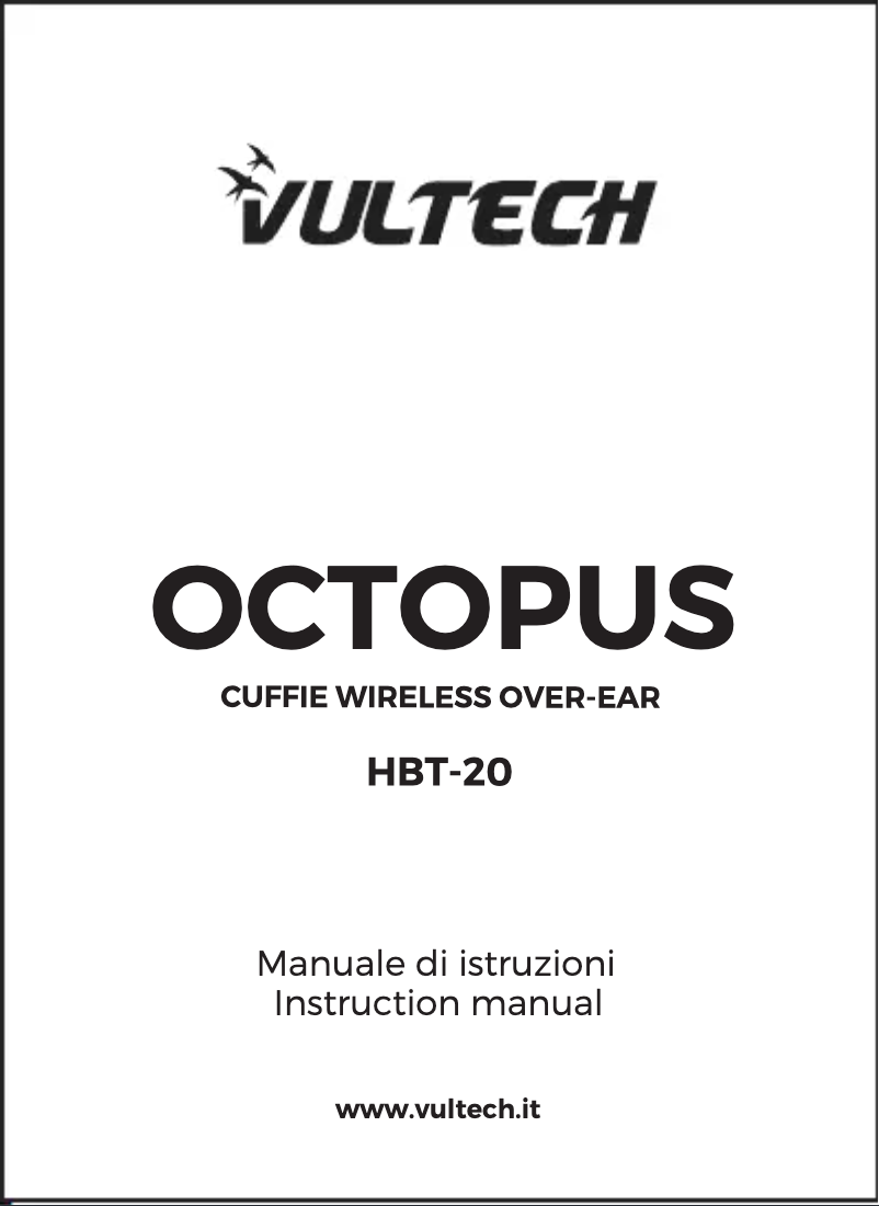 Image de la première page du manuel de l'appareil Octopus HBT-20