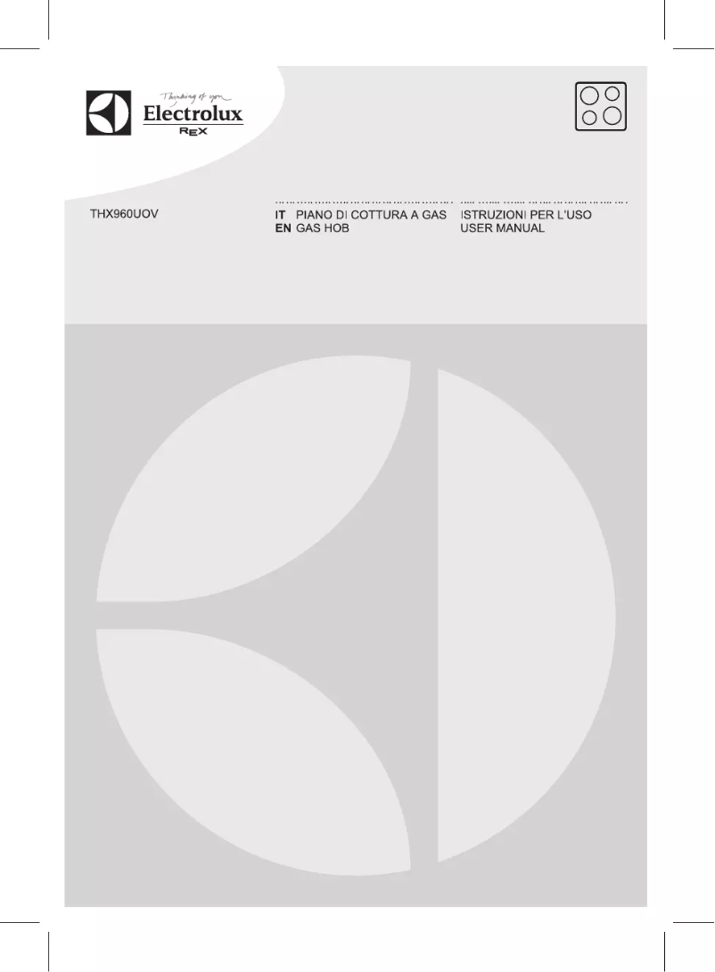 Page n°1 - Manuel utilisateur Rex THX960UOV