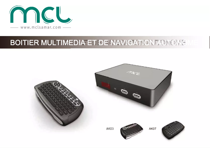 Imagen de la primera página del manual del dispositivo TV-MULTIWEB