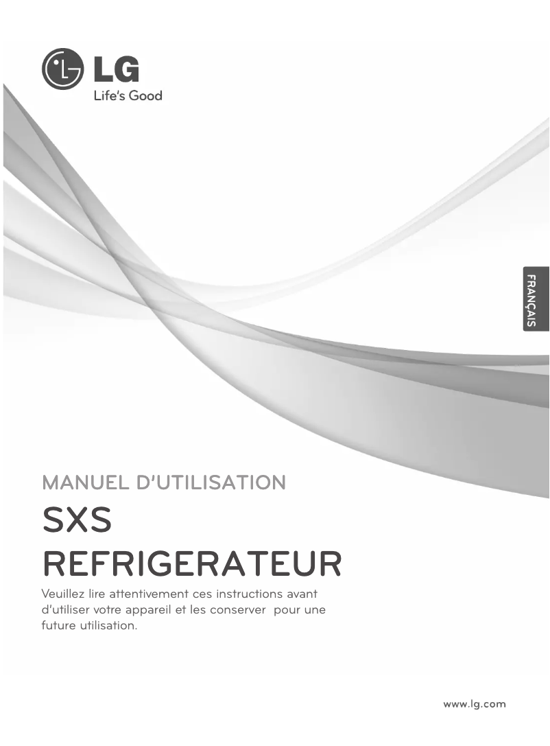 Page 1 de la notice Manuel utilisateur LG GS9167AEJZ