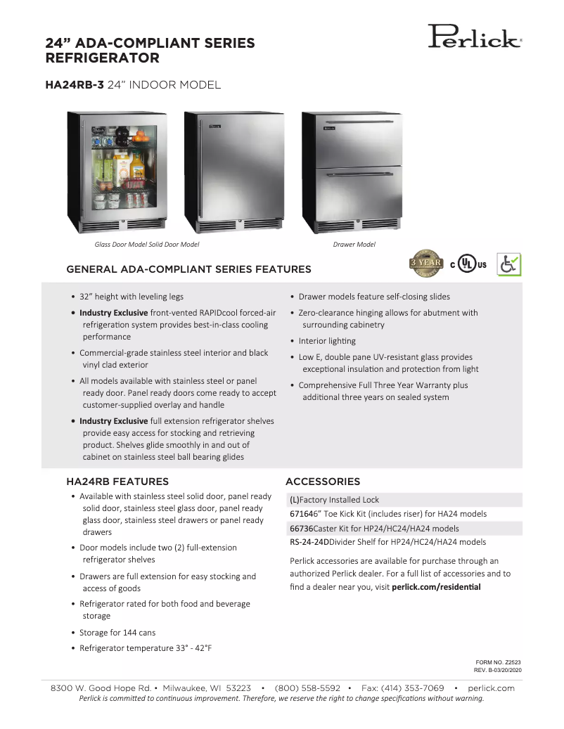 Image de la première page du manuel de l'appareil HA24RB-3-4R