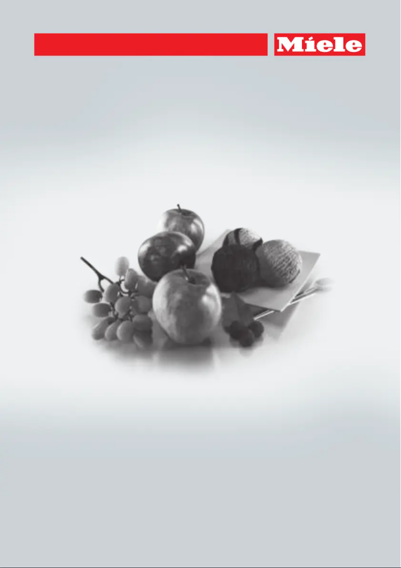 Page 1 de la notice Manuel utilisateur Miele KFN 29233 D ws