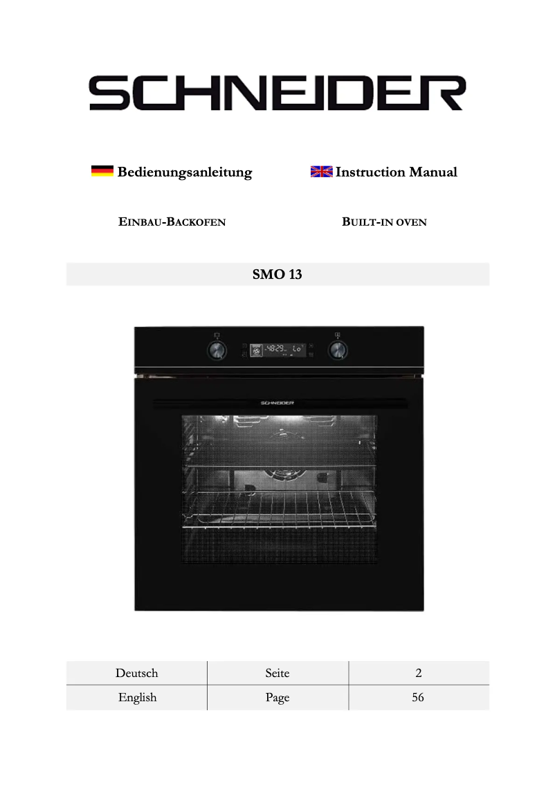 Page 1 de la notice Manuel utilisateur Schneider SMO 13
