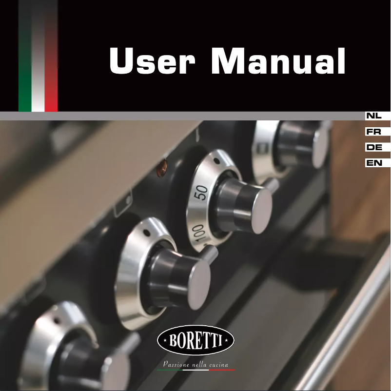 Page n°1 - Manuel utilisateur Boretti VT96ZW