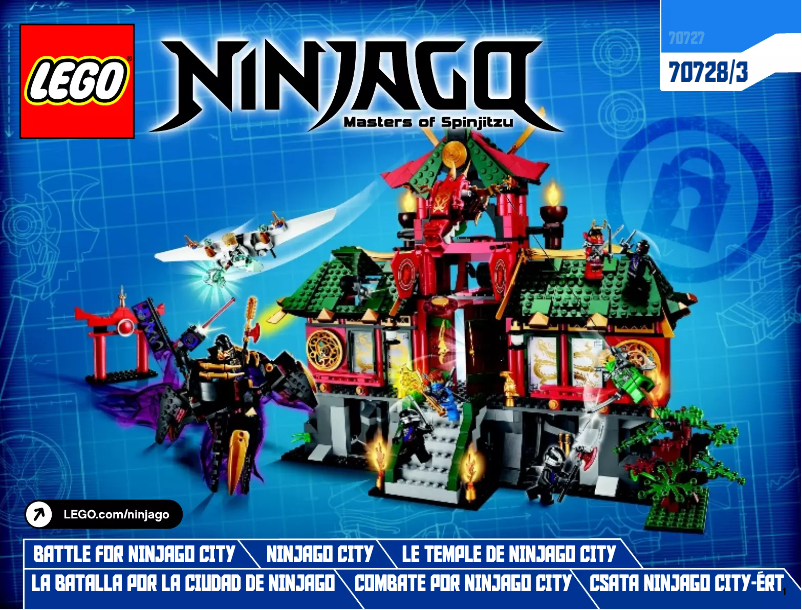 Page 1 de la notice Manuel utilisateur Lego Battle for Ninjago City