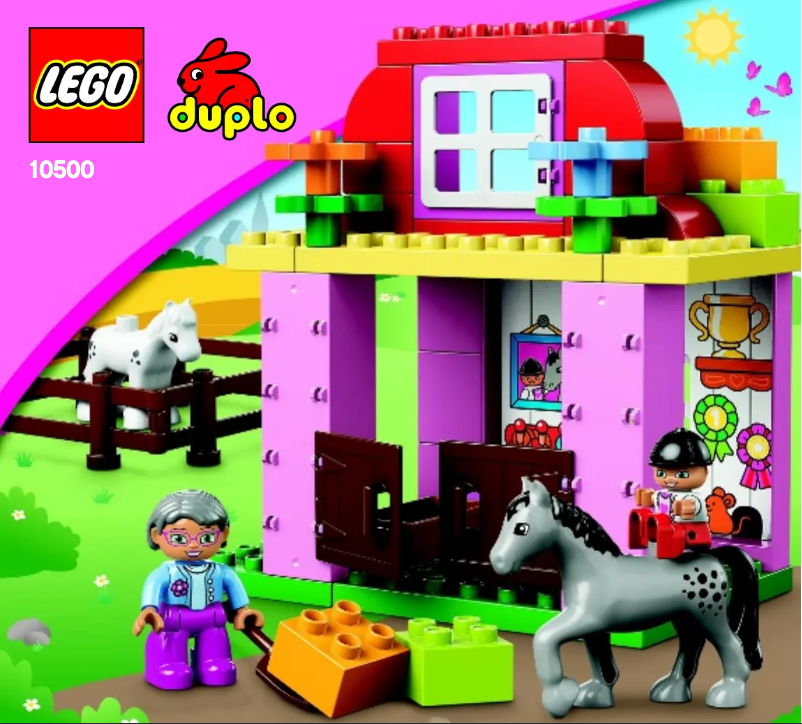 Page n°1 - Manuel utilisateur Lego Duplo 10500