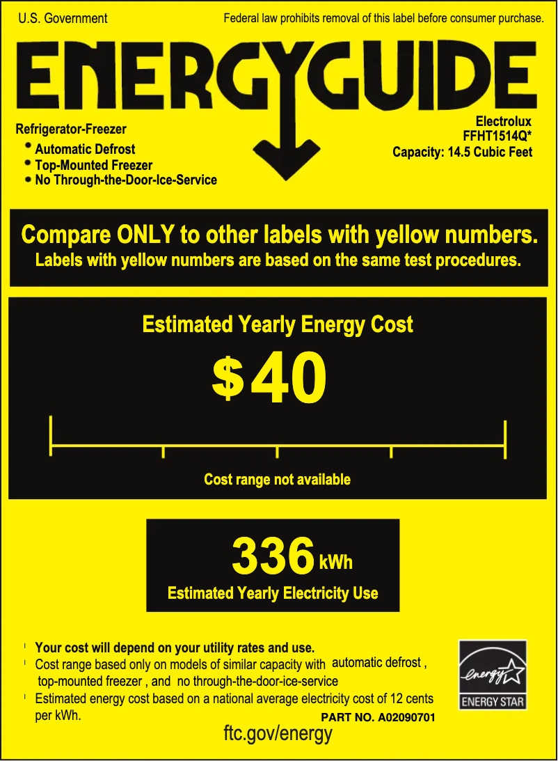 Image de la première page du manuel de l'appareil FFHT1514Q