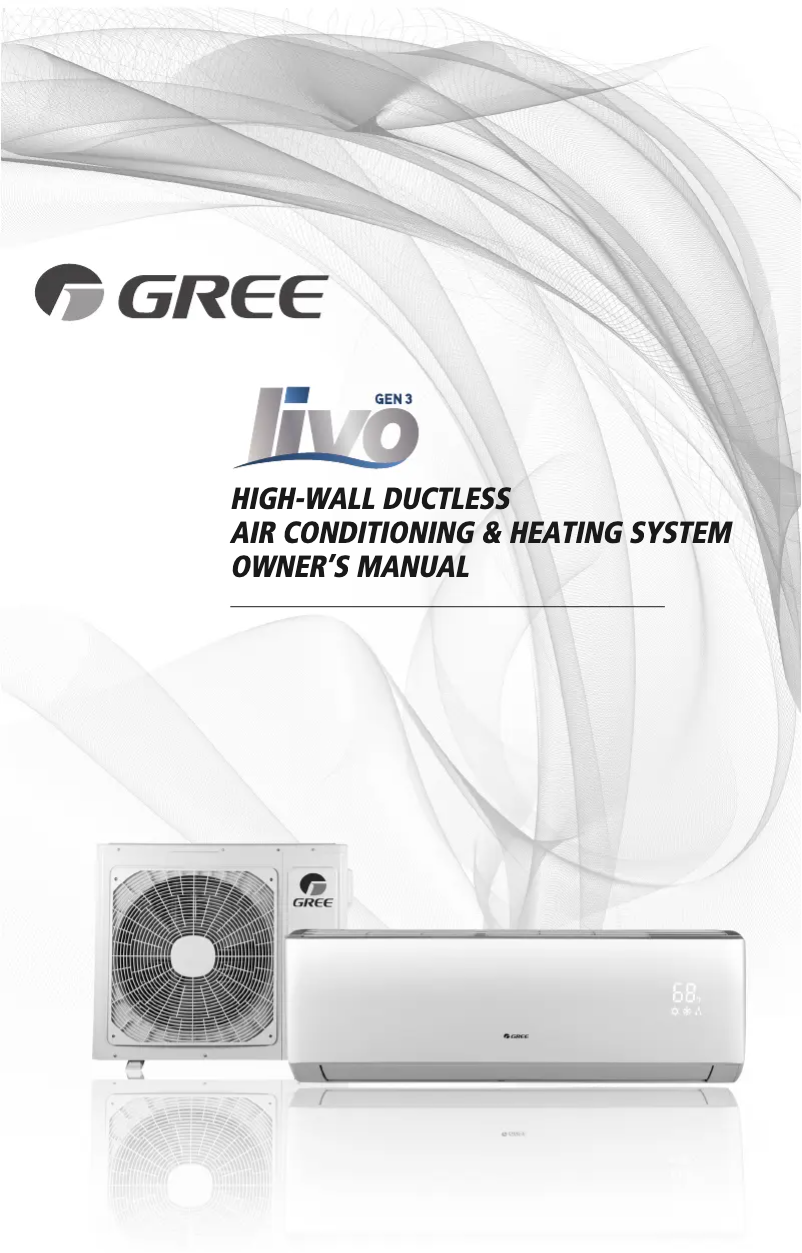 Page 1 de la notice Manuel utilisateur Gree LIVV36HP230V1AO