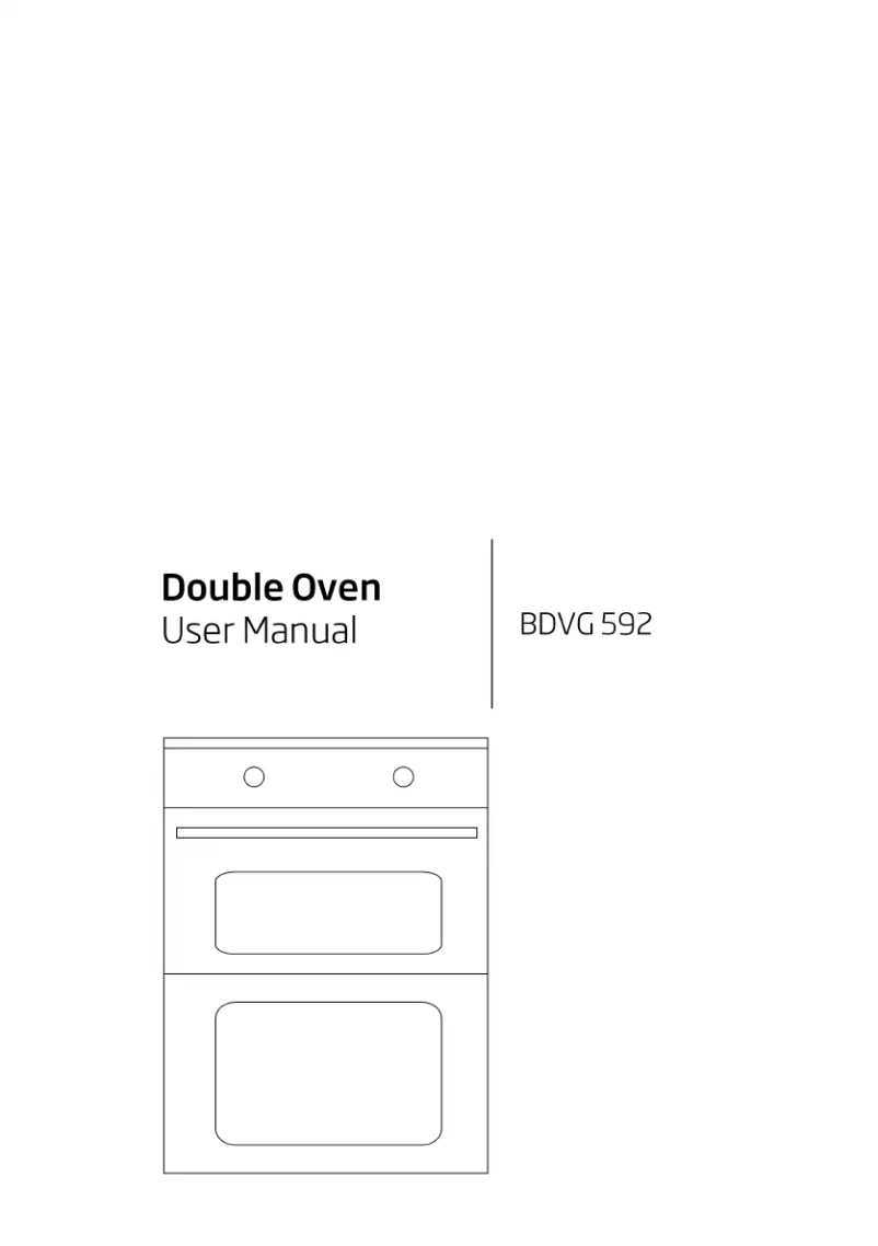 Page 1 de la notice Manuel utilisateur Beko BDVG592S