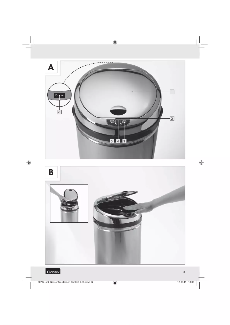 Image de la première page du manuel de l'appareil Z30384