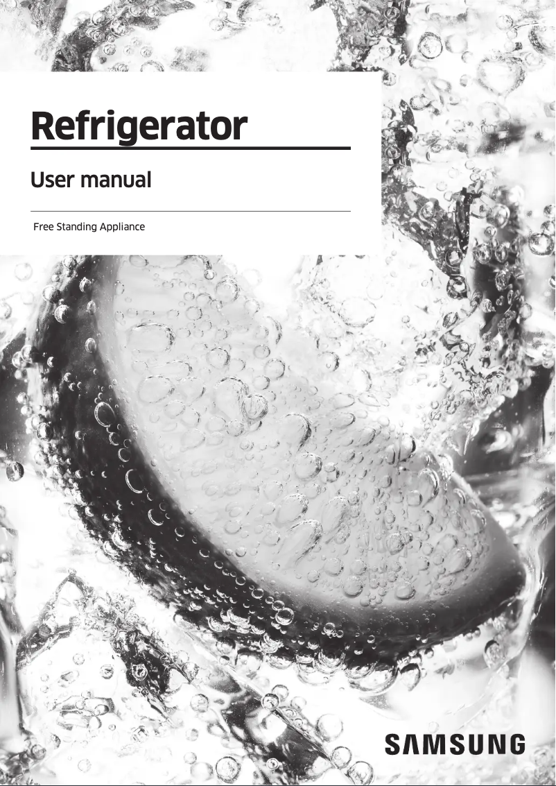Image de la première page du manuel de l'appareil RS65R54011L