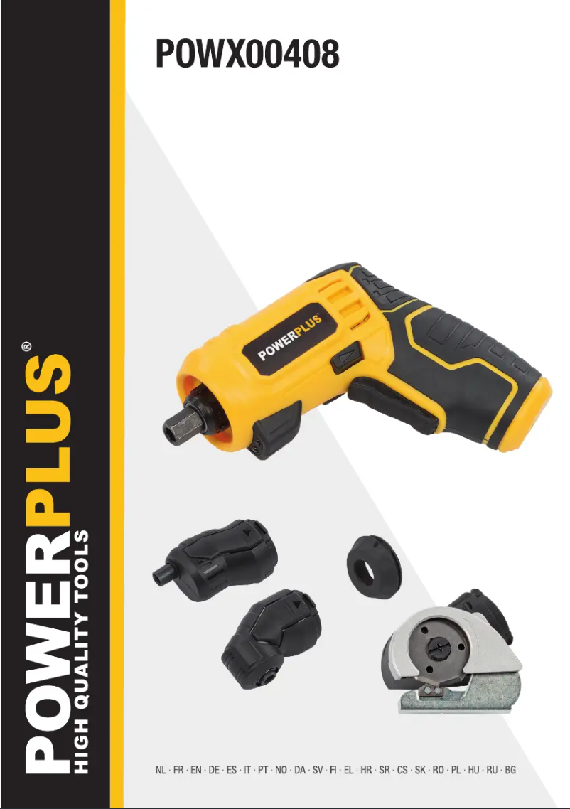Página 1 del manual Manual de usuario PowerPlus POWX00408