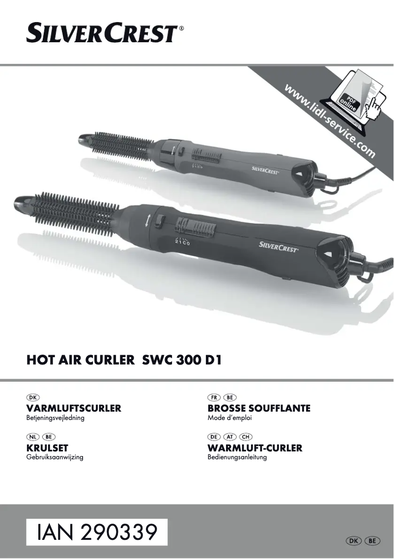 Page n°1 - Manuel utilisateur SilverCrest SWC 300 D1