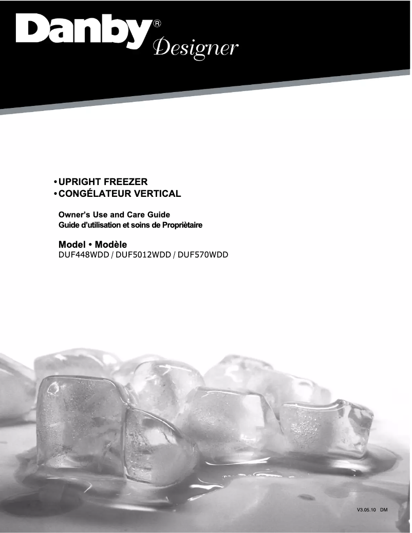 Image de la première page du manuel de l'appareil Designer DUF5012WDD