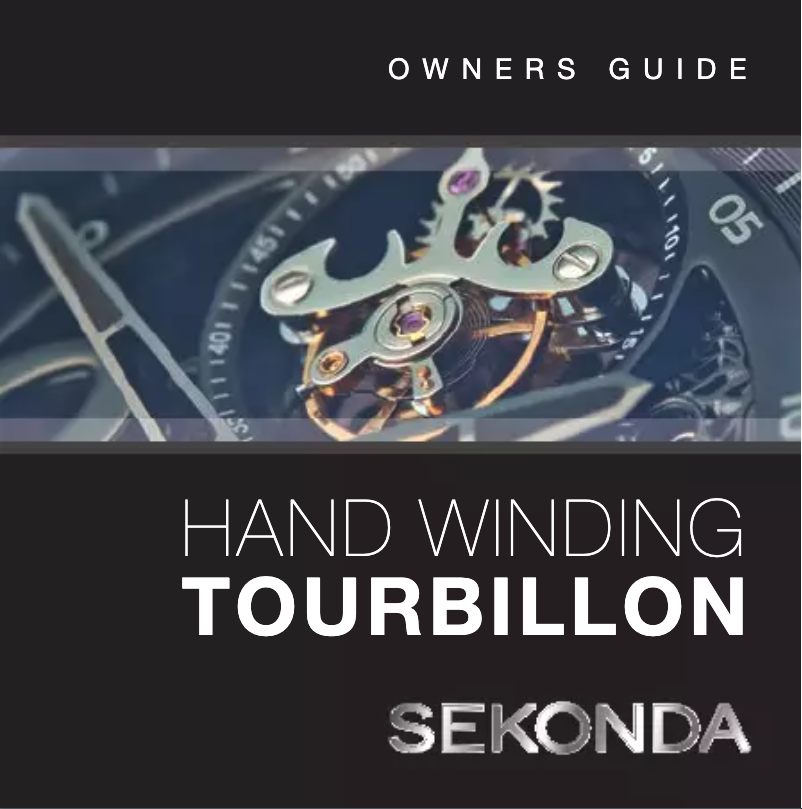 Página 1 del manual Manual de usuario Sekonda Skeleton Tourbillon