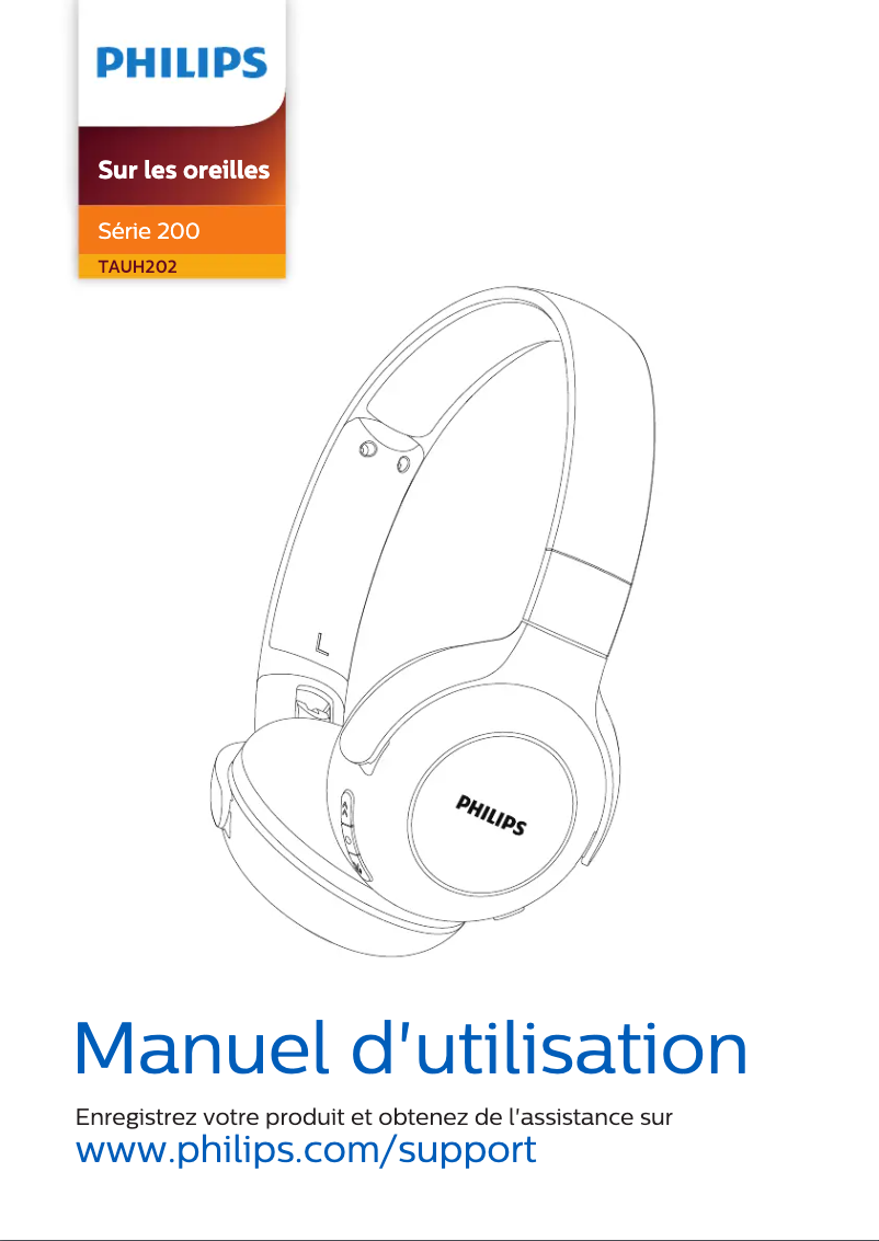 Page n°1 - Manuel utilisateur Philips Serie 200 TAUH202