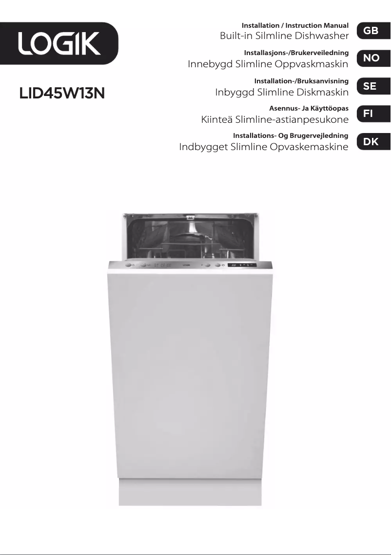 Page 1 de la notice Manuel utilisateur Logik LID45W13N