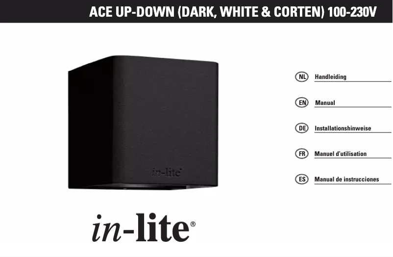 Image de la première page du manuel de l'appareil Ace Up-Down