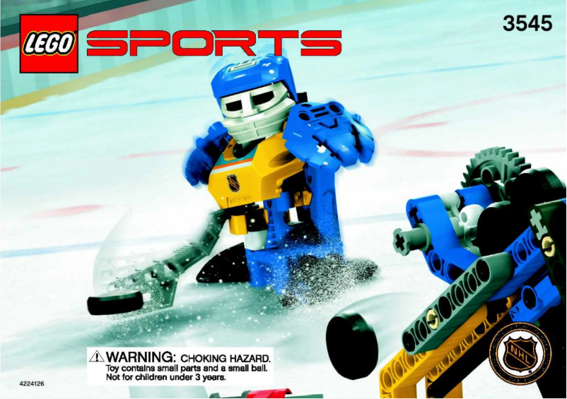 Page 1 de la notice Manuel utilisateur Lego Sports 3545