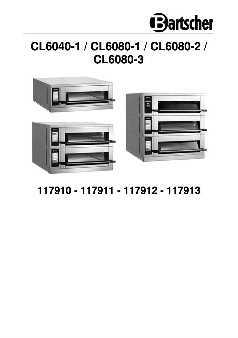 Image de la première page du manuel de l'appareil CL6080-2