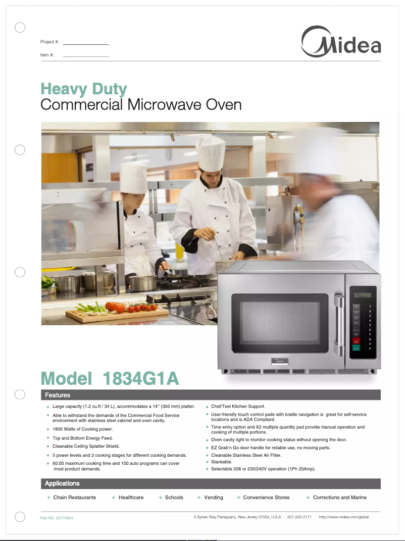 Image de la première page du manuel de l'appareil 1834G1A