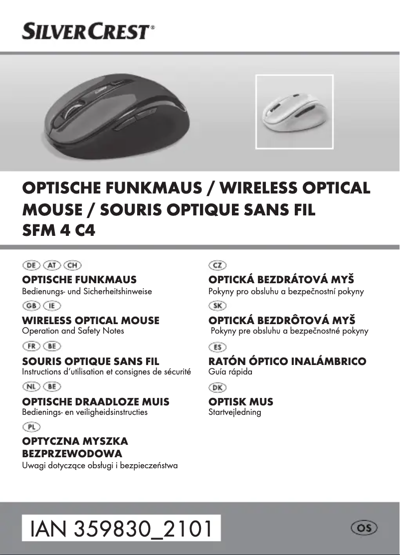 Page 1 de la notice Manuel utilisateur SilverCrest SFM 4 C4