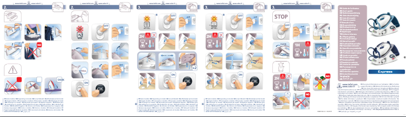 Página 1 del manual Manual de usuario Tefal Express Anti-Calc GV7466