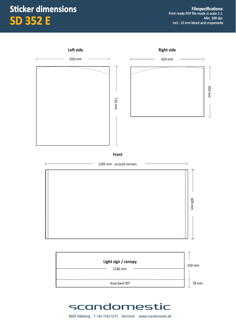 Page n°1 - Guide de mesure Scancool SD 352 E