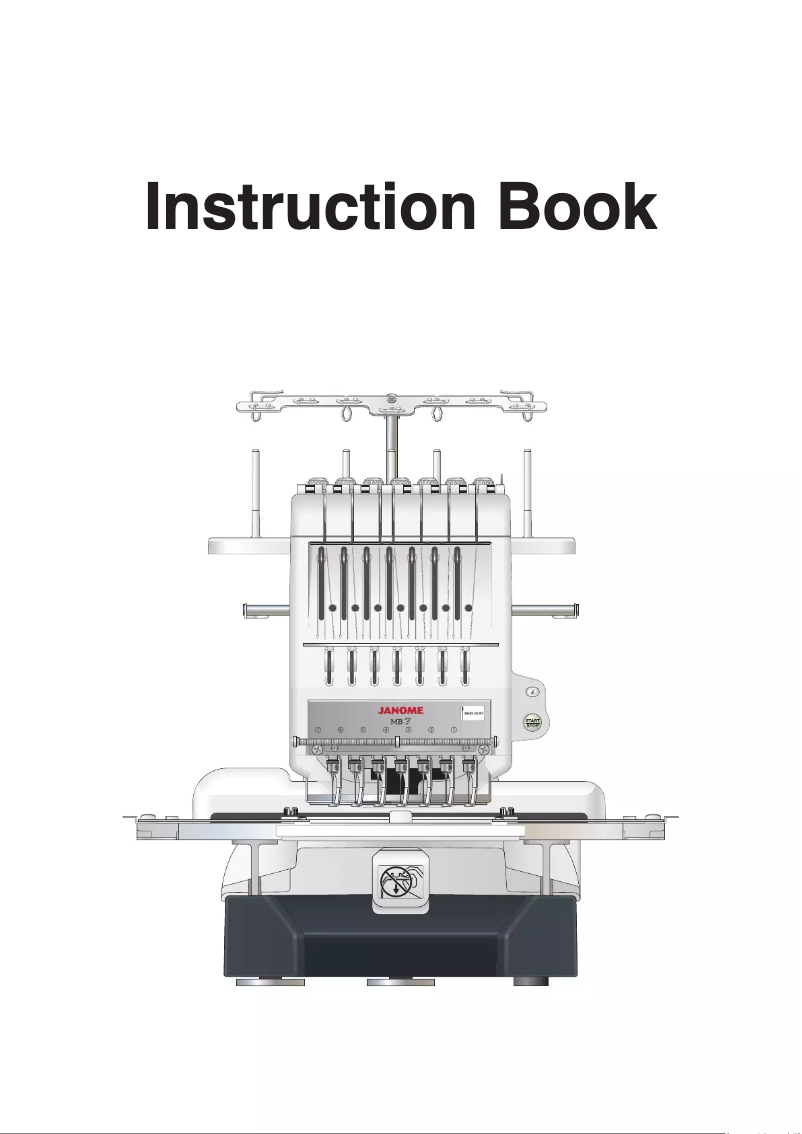 Image de la première page du manuel de l'appareil MB7