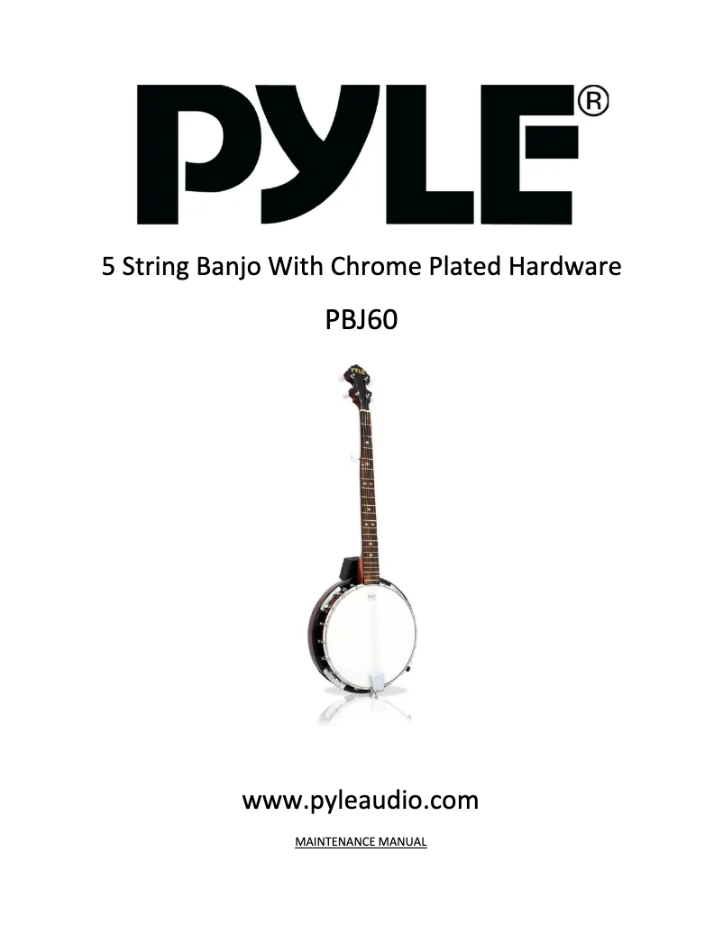 Página 1 del manual Manual de usuario Pyle PBJ60