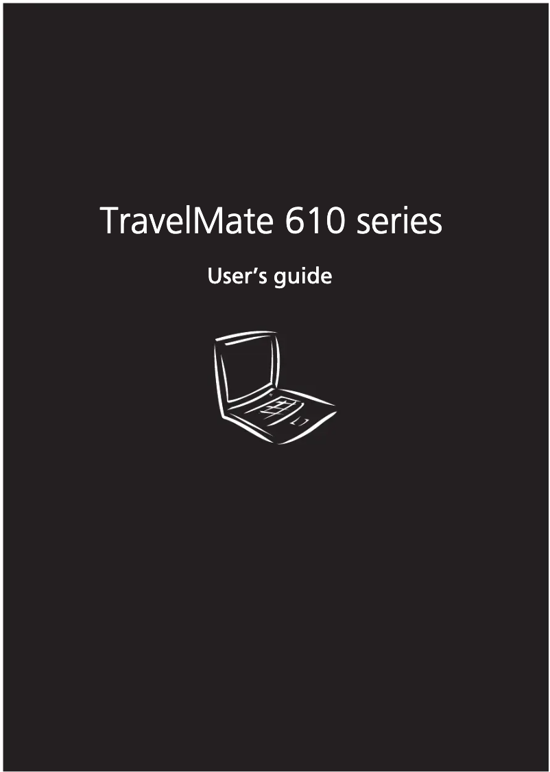 Página 1 del manual Manual de usuario Acer TravelMate 610